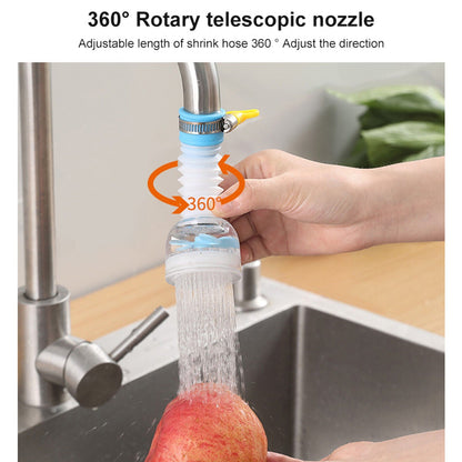 360-degree rotational kitchen sink faucets