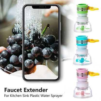 360-degree rotational kitchen sink faucets